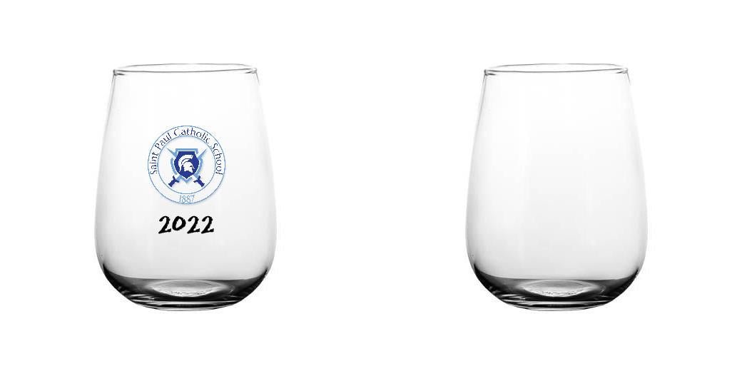 17 oz Printed BarConic® Stemless Wine Glass