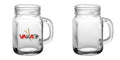 12 oz Custom BarConic® Mason Jar with Handle