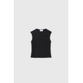 DAL THE LABEL Modal Ribbed Knit Tank, Black