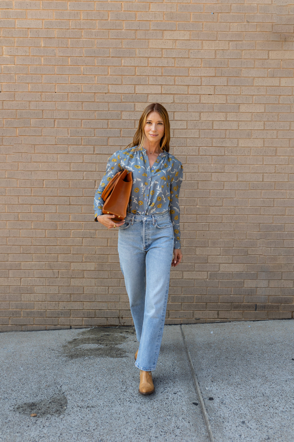 MODAFLEUR The Marie Top, Blue Bell