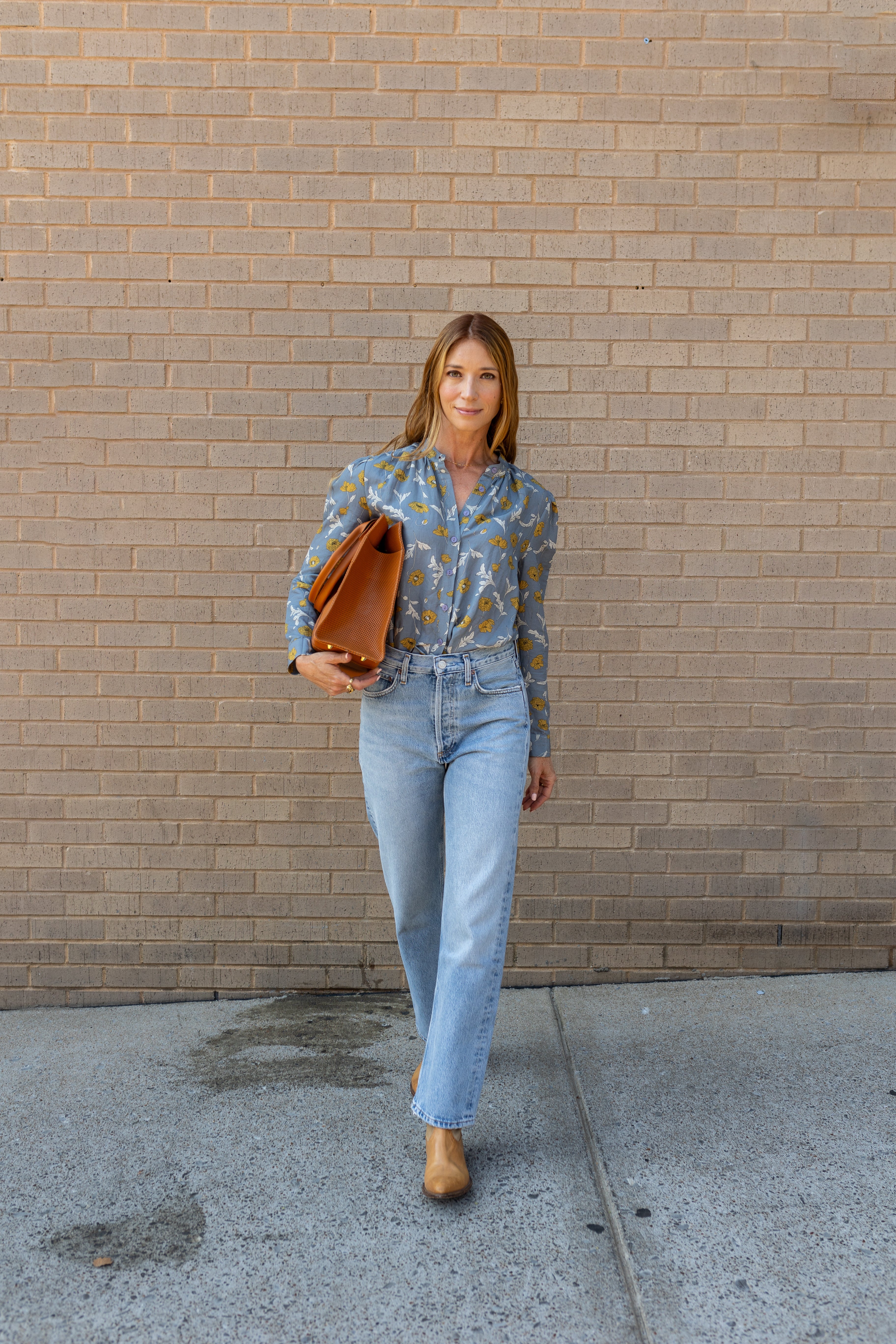 MODAFLEUR The Marie Top, Blue Bell