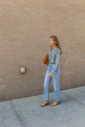 MODAFLEUR The Marie Top, Blue Bell