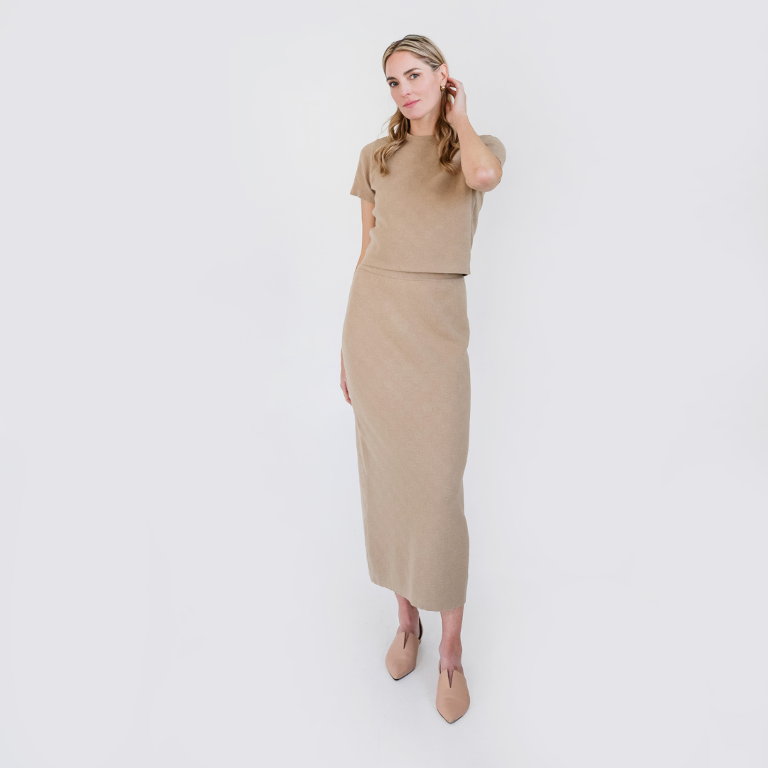 MASON'S DAUGHTER | Stella Knit Top, Sable