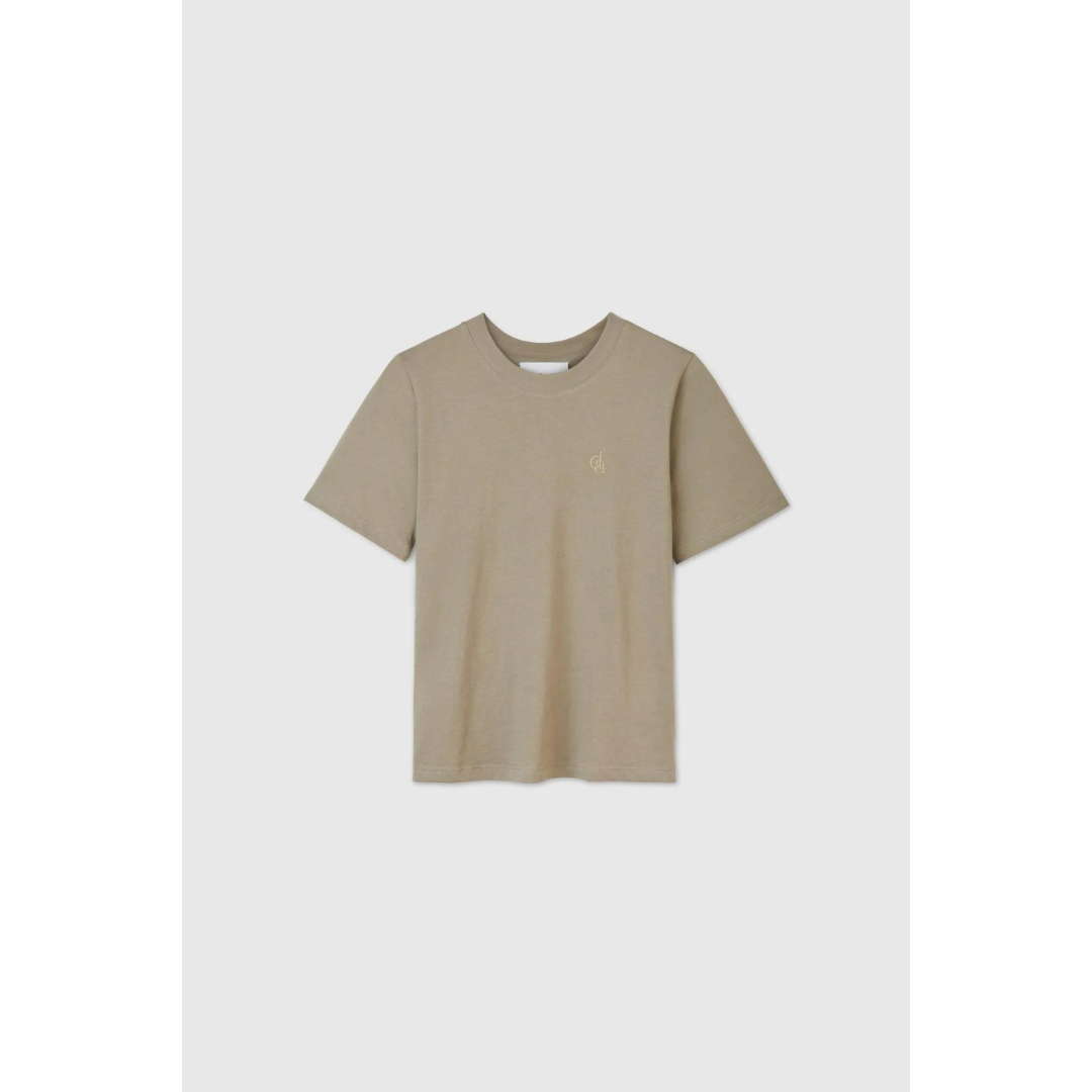 DAL THE LABEL Essential Organic Cotton T-Shirt, Olive