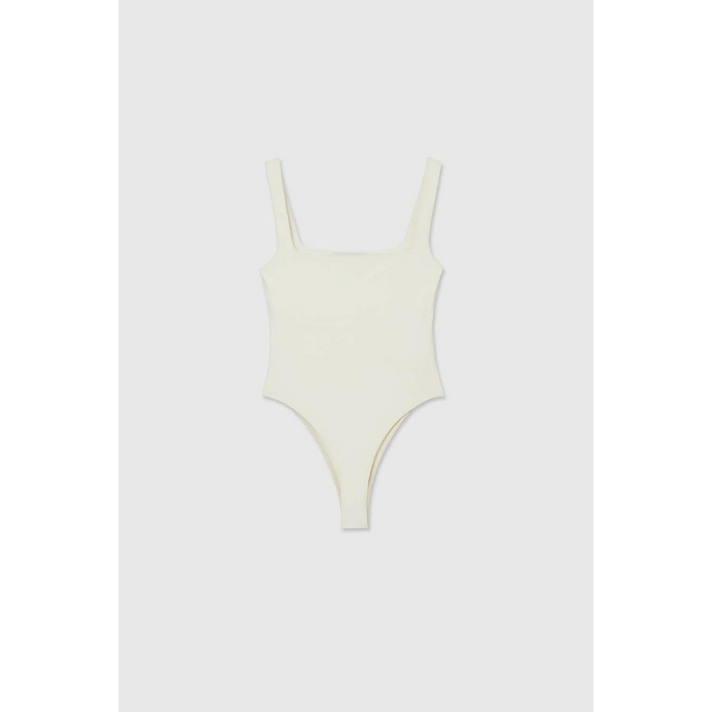 DAL THE LABEL Essential Bodysuit, Ivory