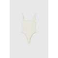 DAL THE LABEL Essential Bodysuit, Ivory