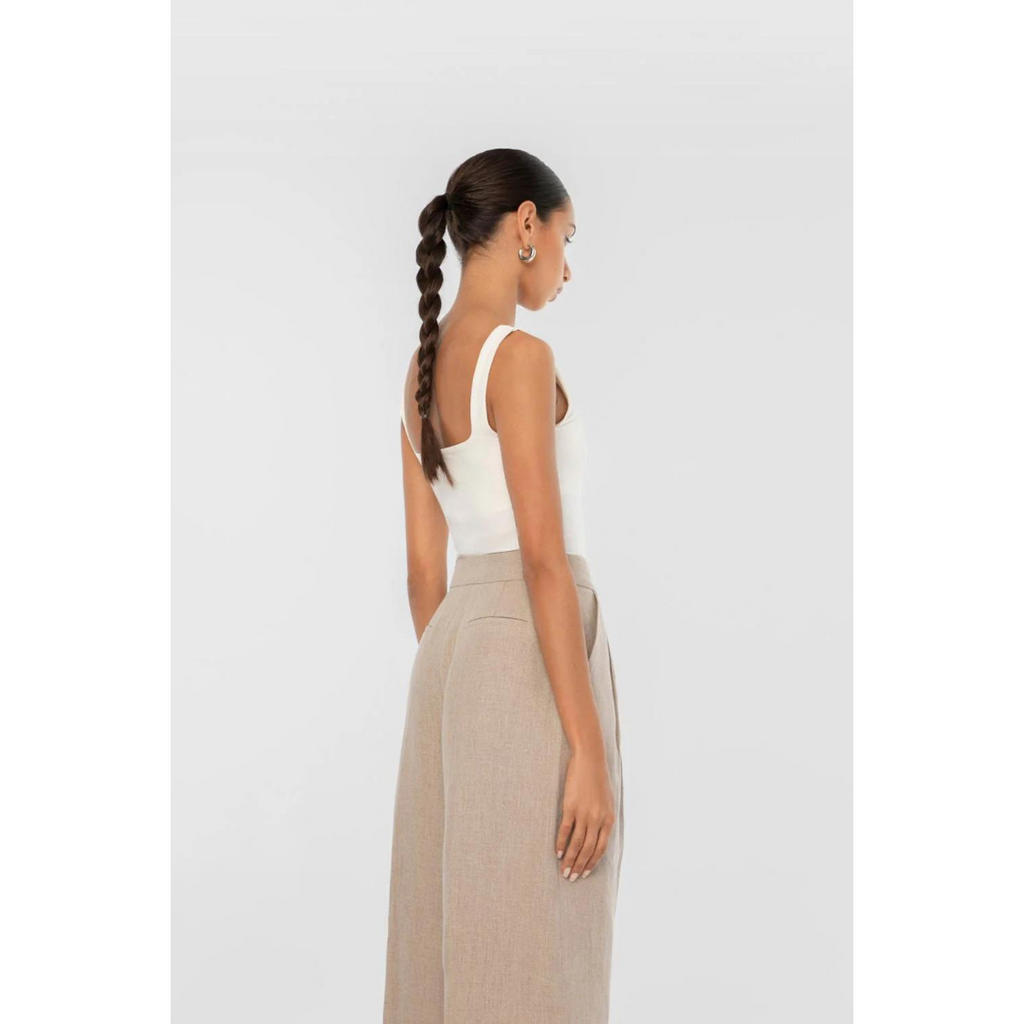 DAL THE LABEL Essential Bodysuit, Ivory