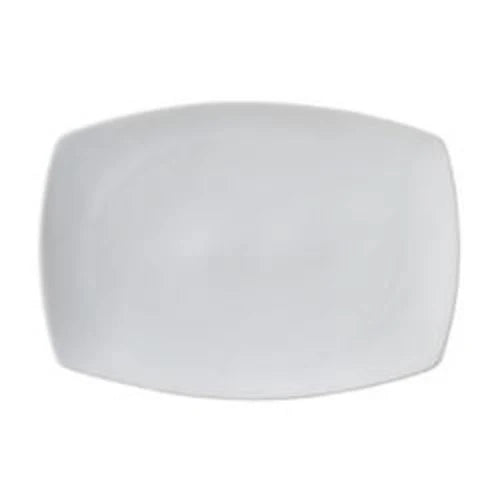Vertex China AV-14 Ventana Coupe Rectangle Platter, 14 x 10, Pack of 4