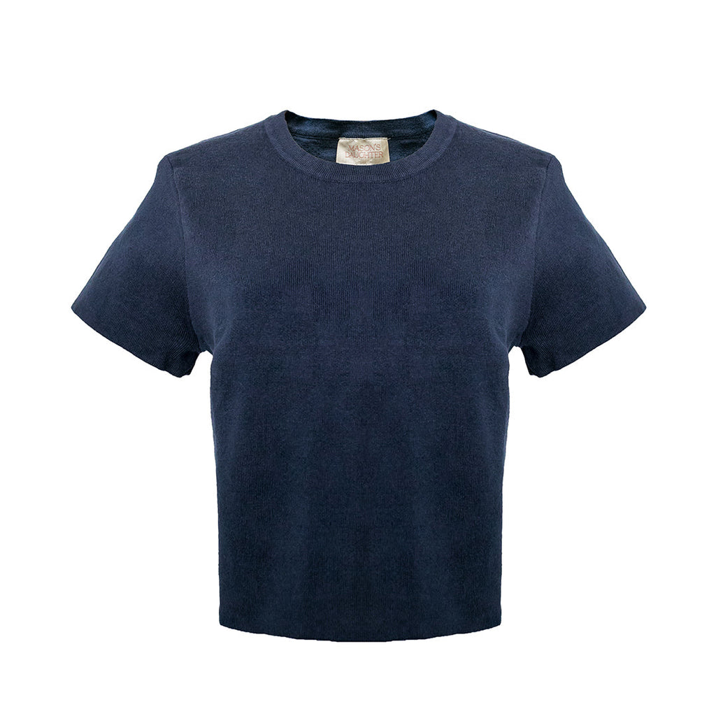 MASON'S DAUGHTER Stella Knit Top, Navy