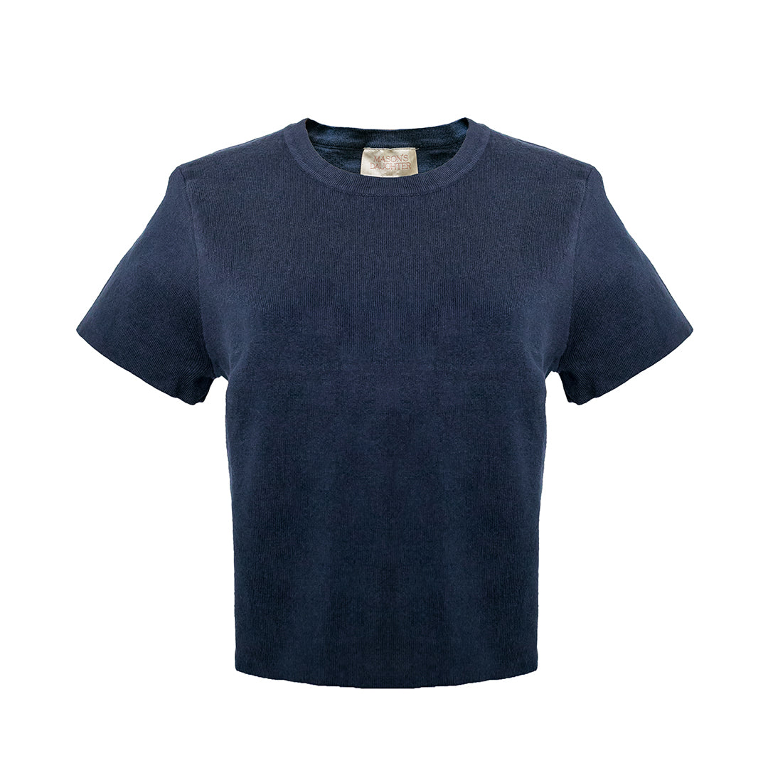 MASON'S DAUGHTER Stella Knit Top, Navy